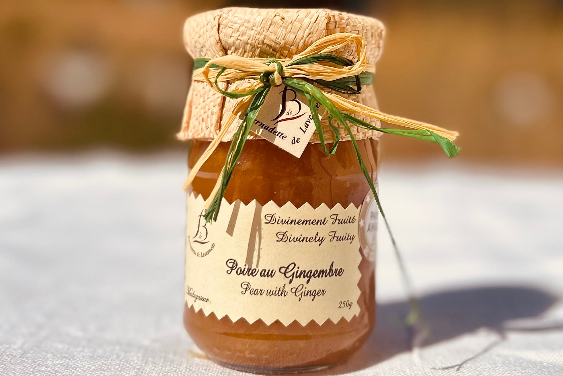 POIRE AU GINGEMBRE Bernadette de Lavernette