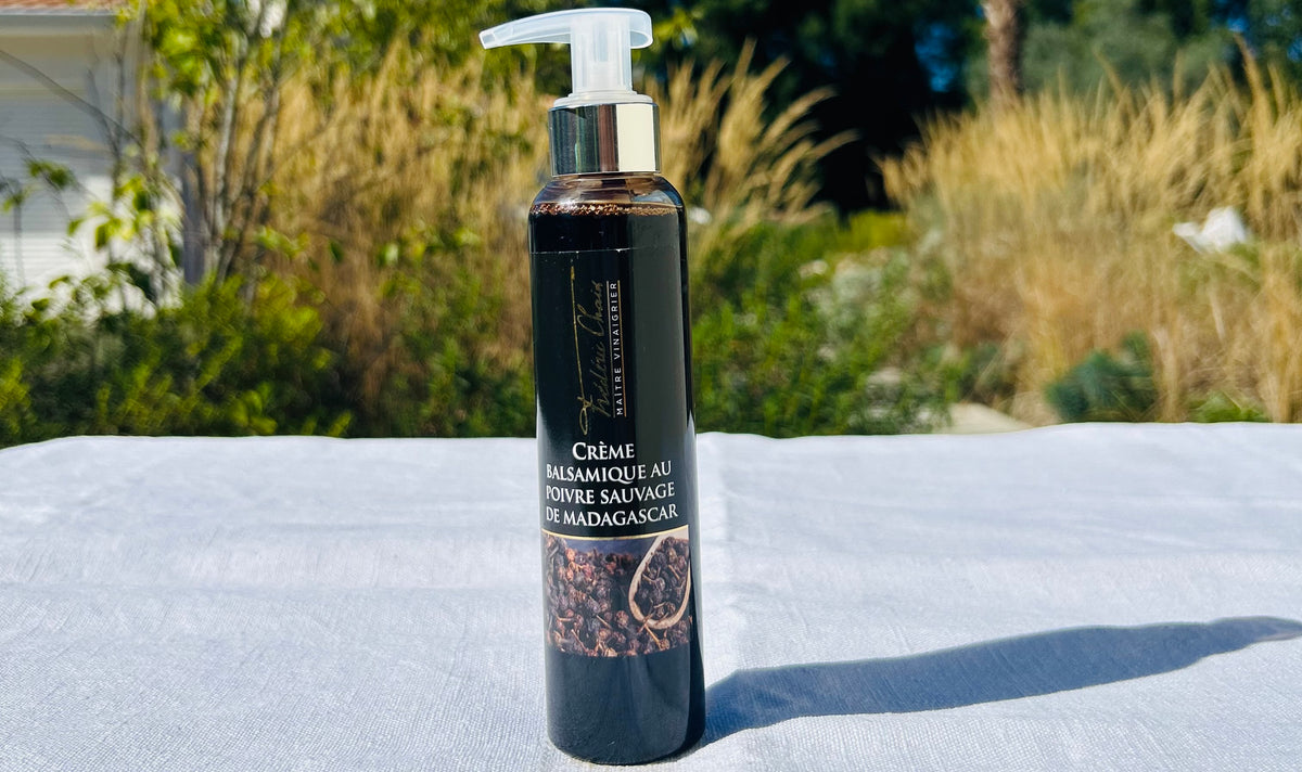 Crème balsamique au poivre sauvage de Madagascar