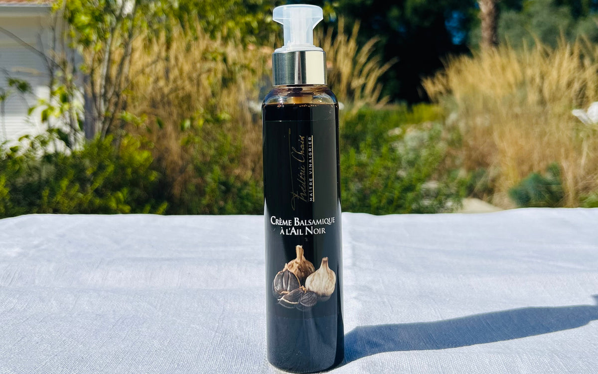Crème balsamique à l'ail noir