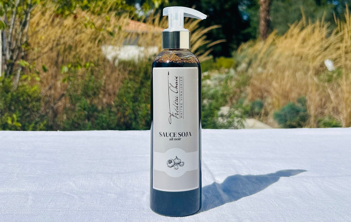 Sauce soja à l'ail noir