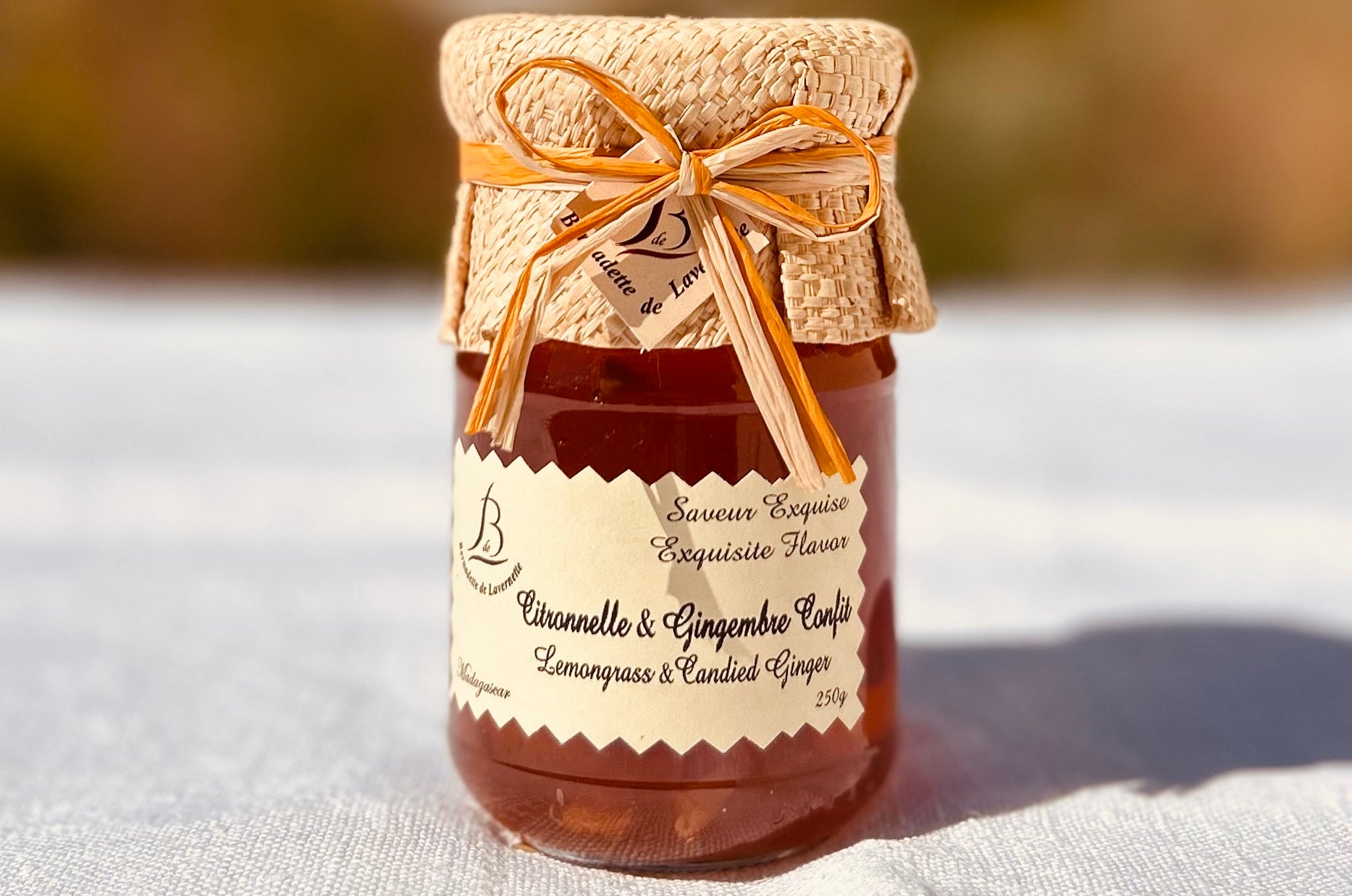CITRONNELLE ET GINGEMBRE CONFIT Bernadette de Lavernette