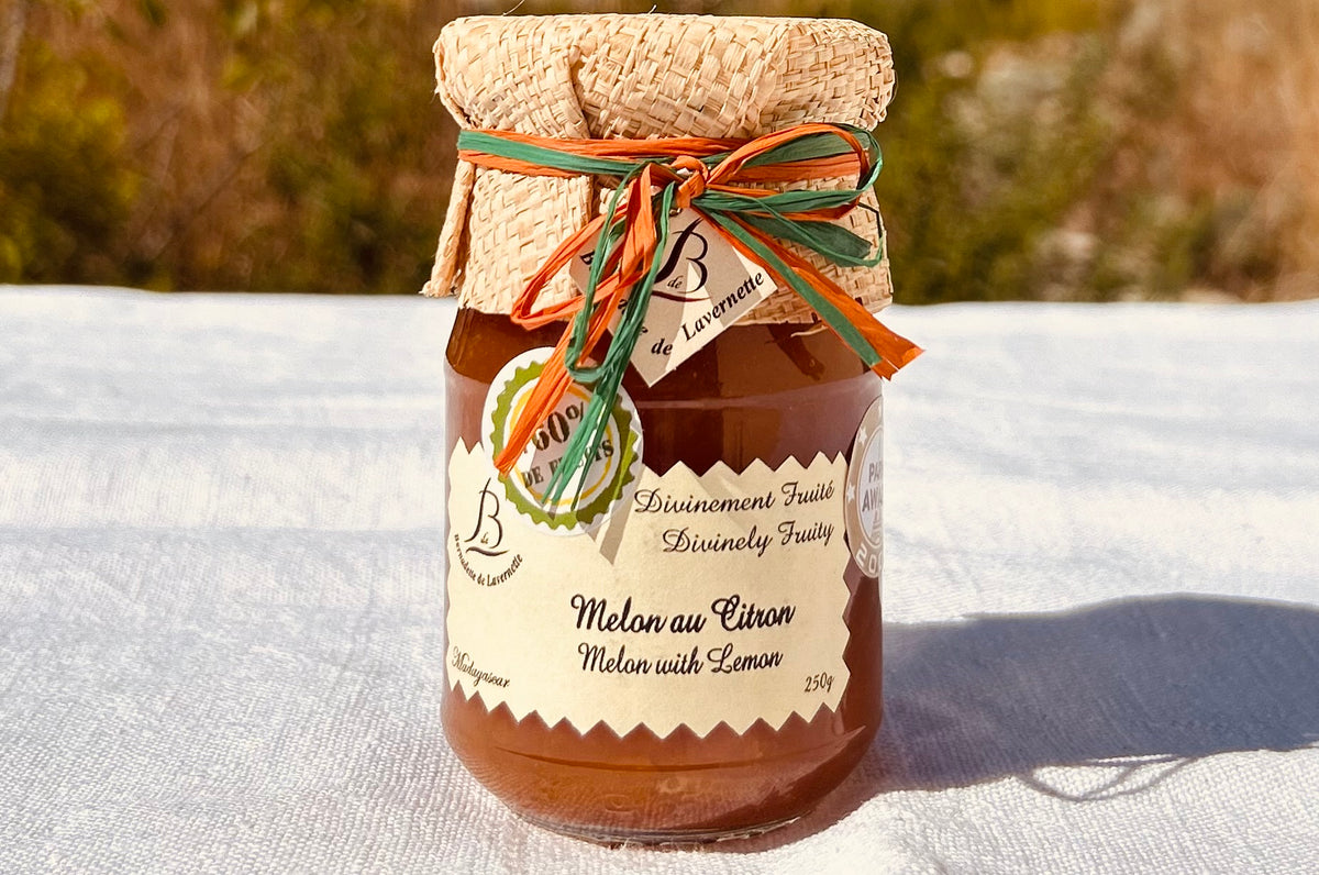 confiture de melon au citron