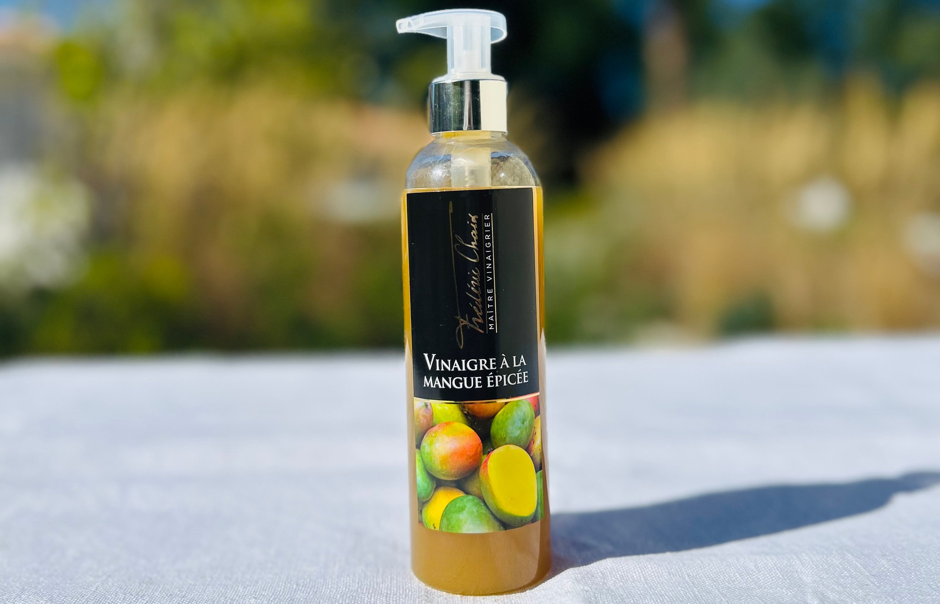 VINAIGRE A LA MANGUE EPICEE - Frédéric Chaix