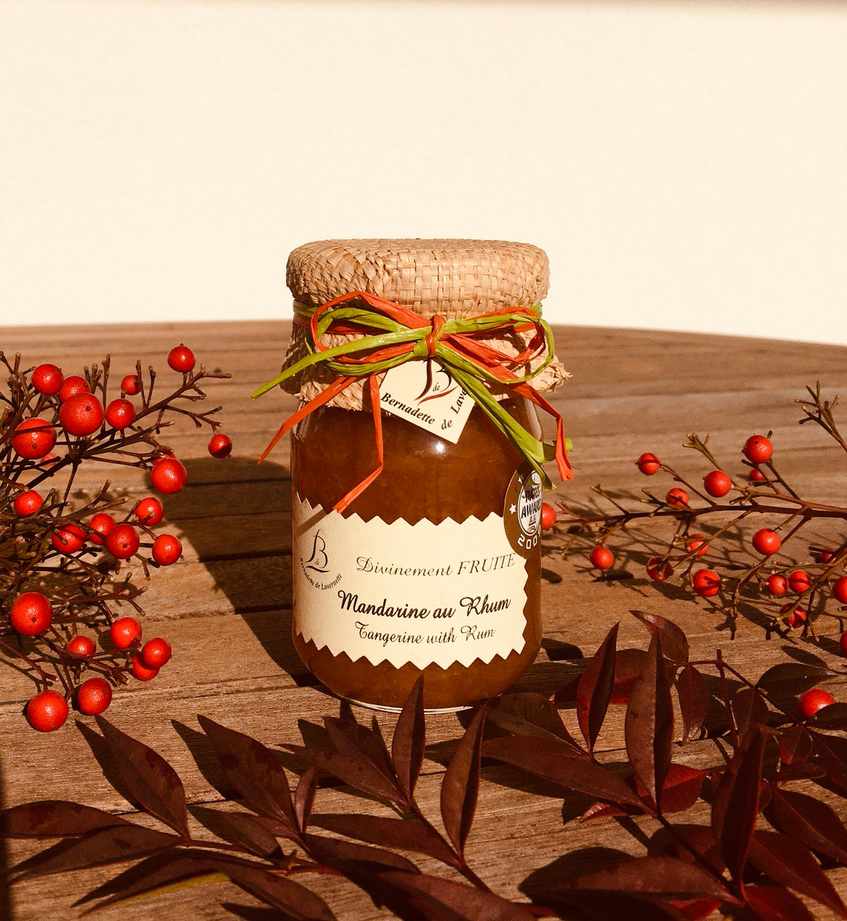 MANDARINE AU RHUM Bernadette de Lavernette